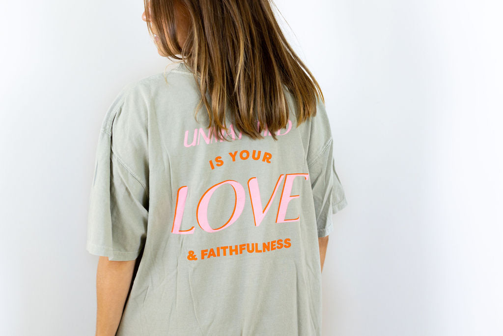 UNMATCHED IS YOUR LOVE SAGE TEE